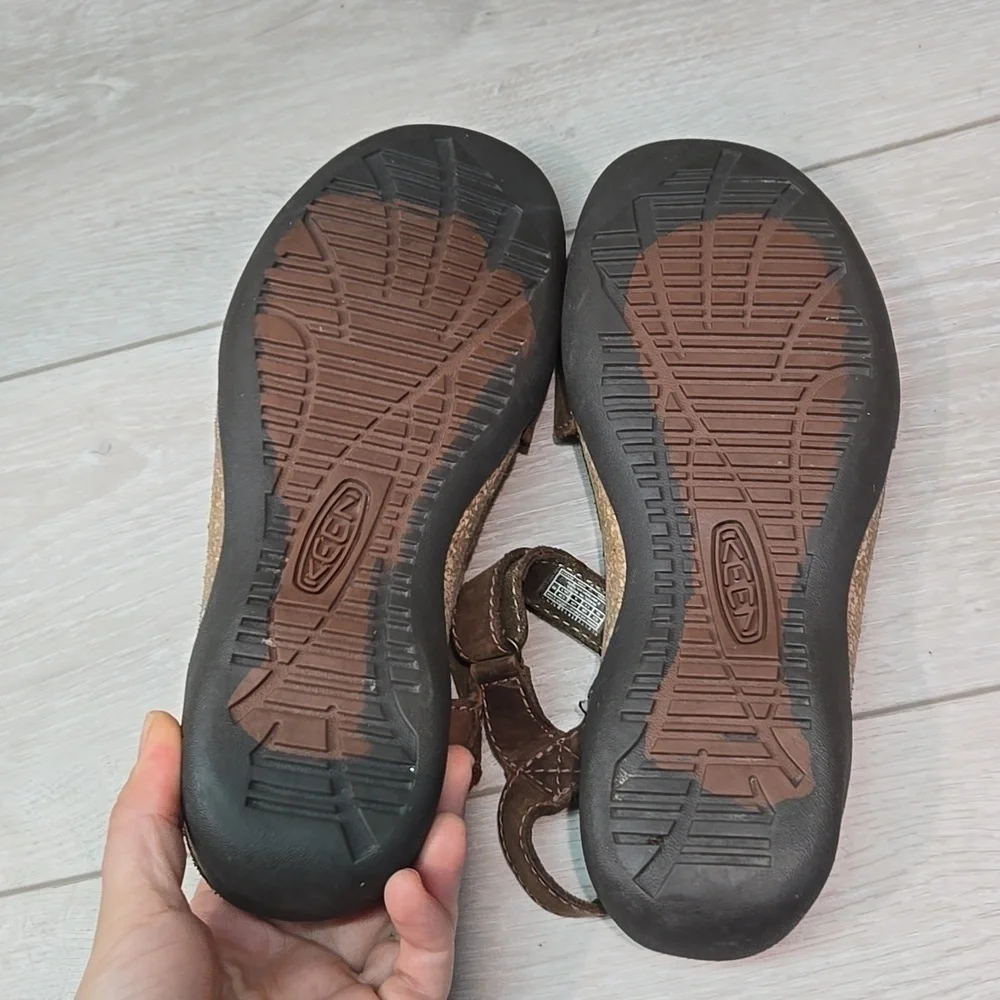 Keen Women's Ankle Leather Sandals shoes sz 7.5